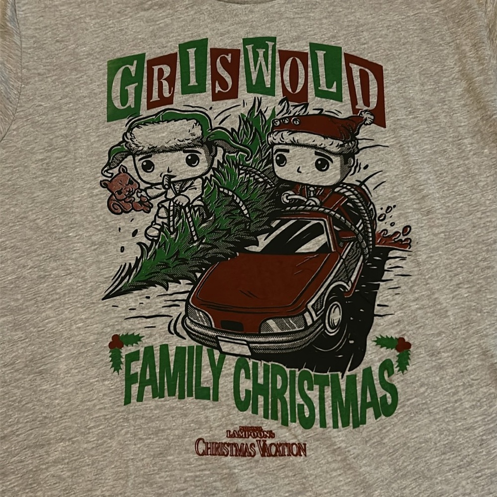 NWT Funko Pop National Lampoons Christmas T Shirt.